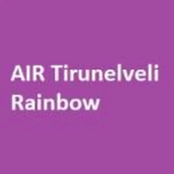 AIR Tirunelveli Rainbow 102.6 - Now Playing